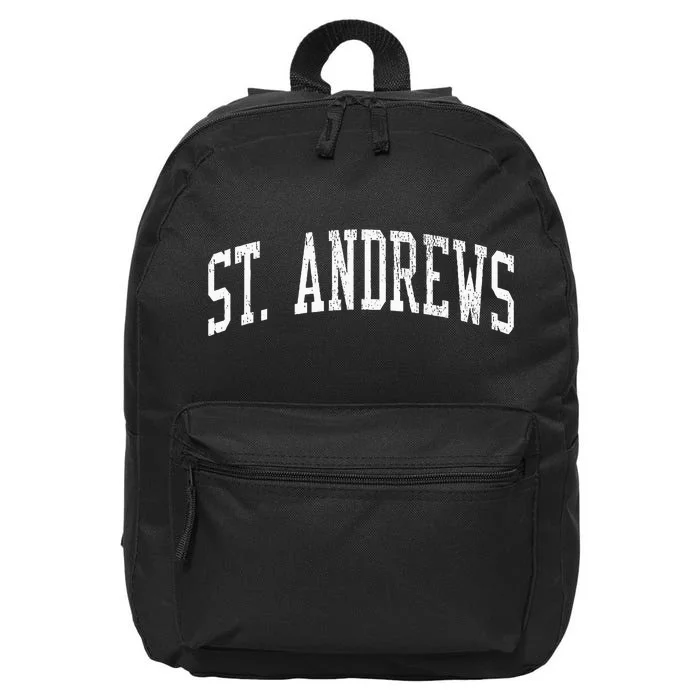 St. Andrews Sc Vintage Athletic Sports Js02 16 in Basic Backpack