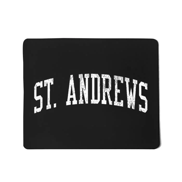 St. Andrews Sc Vintage Athletic Sports Js02 Mousepad