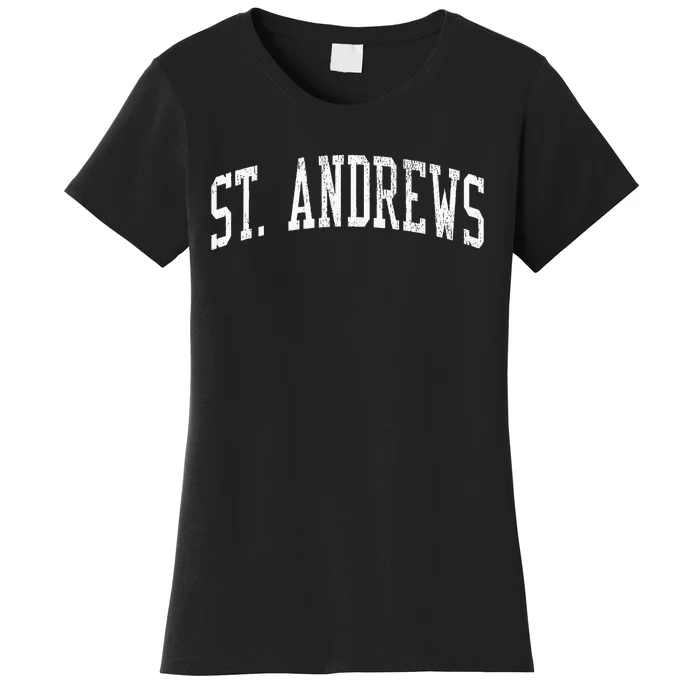 St. Andrews Sc Vintage Athletic Sports Js02 Women's T-Shirt