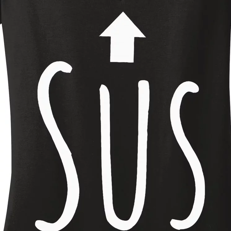 Sus (Arrow) Women's V-Neck T-Shirt