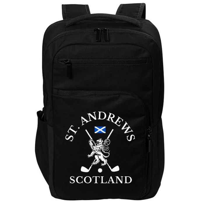 St. Andrews Scotland Golf Impact Tech Backpack