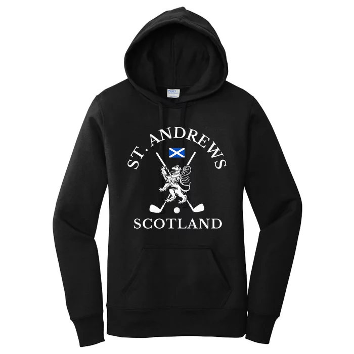 St. Andrews Scotland Golf Women's Pullover Hoodie