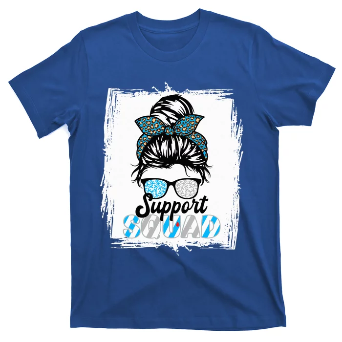 Support Awareness Squad I Juvenile T1D Type 1 Diabetes T-Shirt