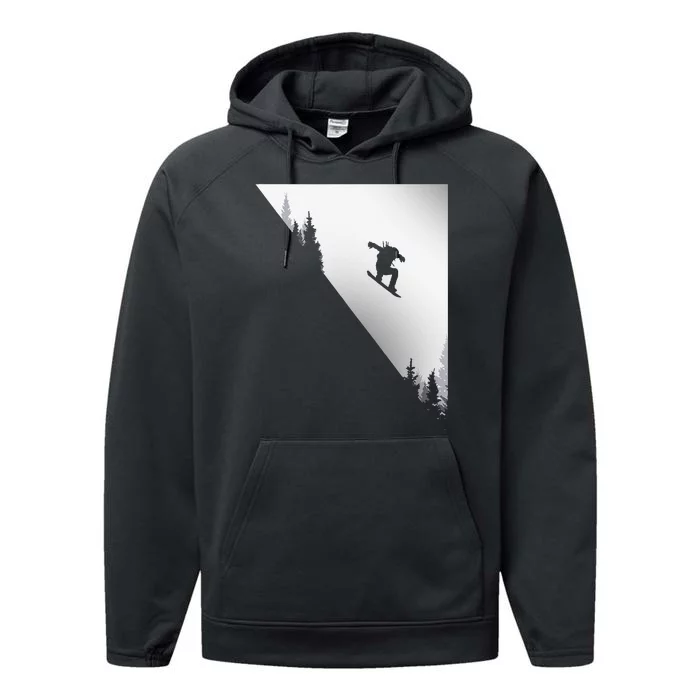 Snowboard Apparel Snowboarding Snowboarder Snowboard Performance Fleece Hoodie