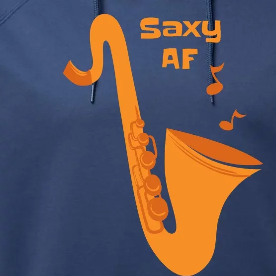 Saxy AF Performance Fleece Hoodie