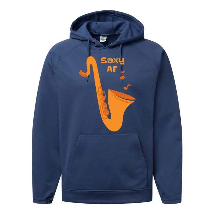 Saxy AF Performance Fleece Hoodie