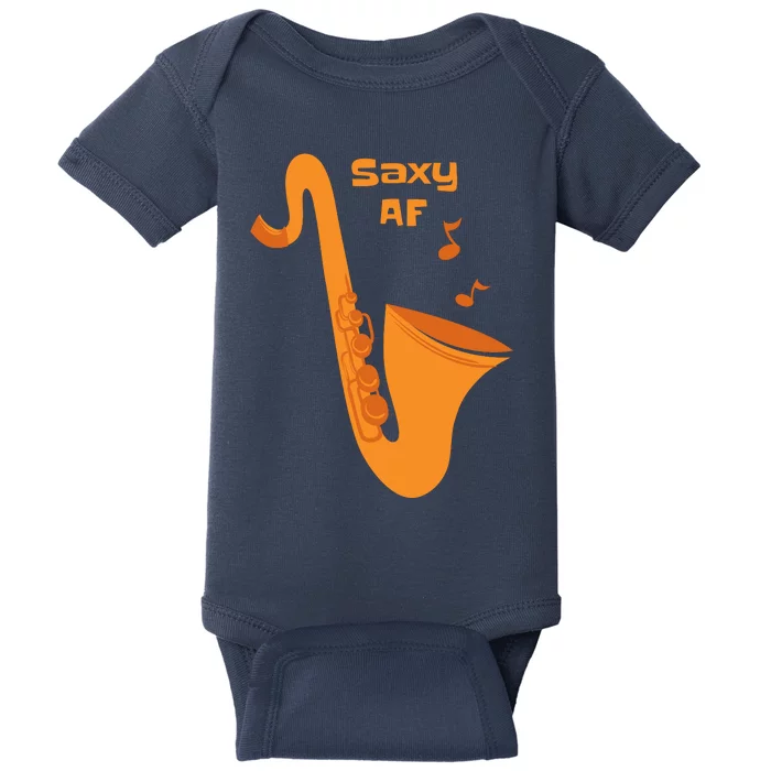 Saxy AF Baby Bodysuit