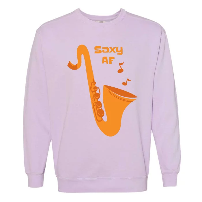 Saxy AF Garment-Dyed Sweatshirt