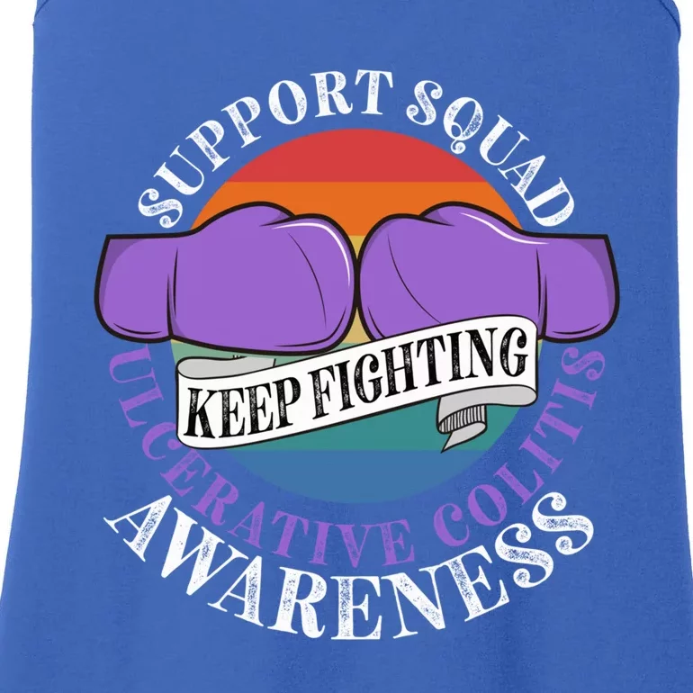 Support Awareness Squad I Ulcerative Colitis Ulcerosa Ladies Essential Tank