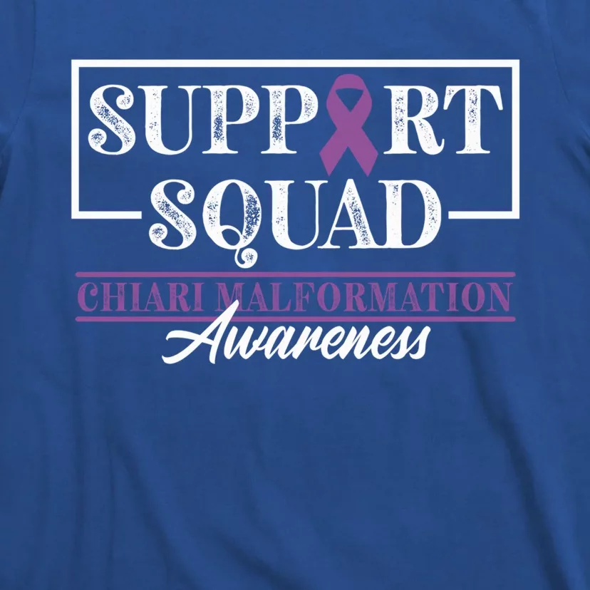 Support Awareness Squad I CM Cerebellum Chiari Malformation T-Shirt