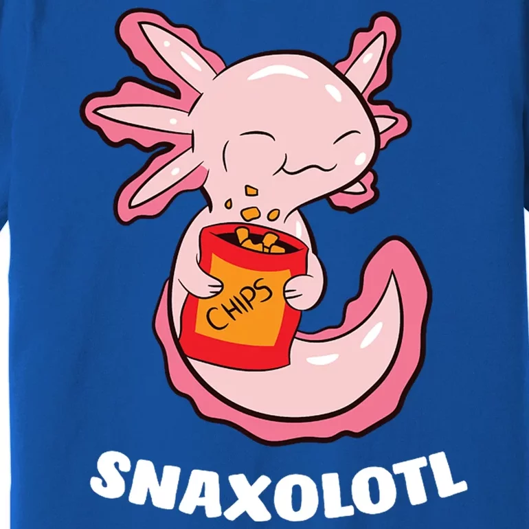 Snaxolotl Axolotls Premium T-Shirt