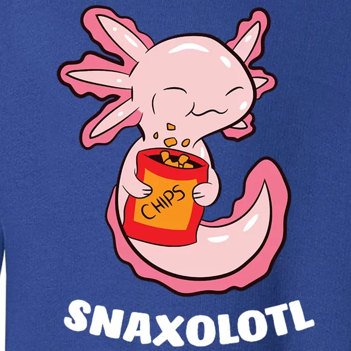 Snaxolotl Axolotls Toddler Sweatshirt