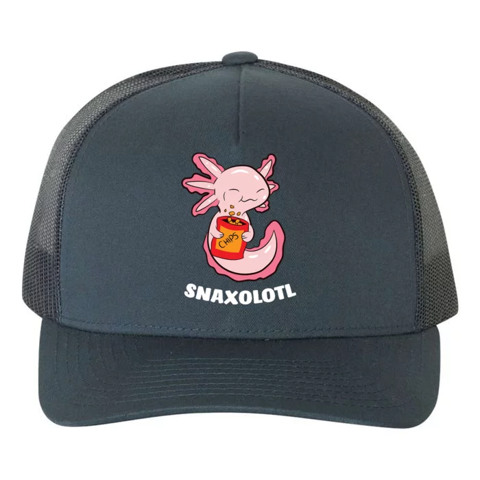 Snaxolotl Axolotls Yupoong Adult 5-Panel Trucker Hat