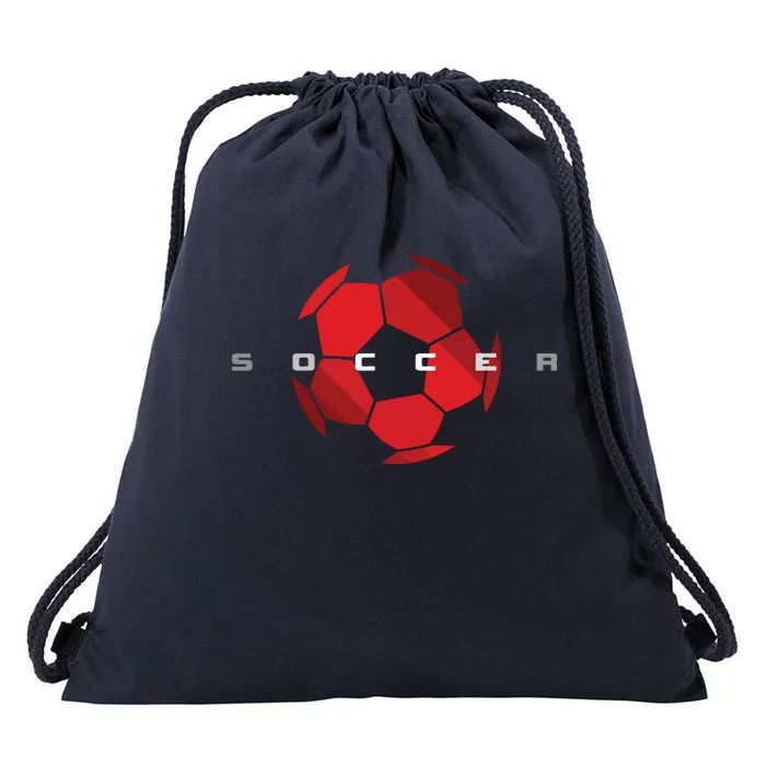 Soccer Apparel Soccer Drawstring Bag