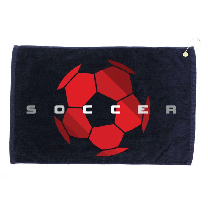 Soccer Apparel Soccer Grommeted Golf Towel