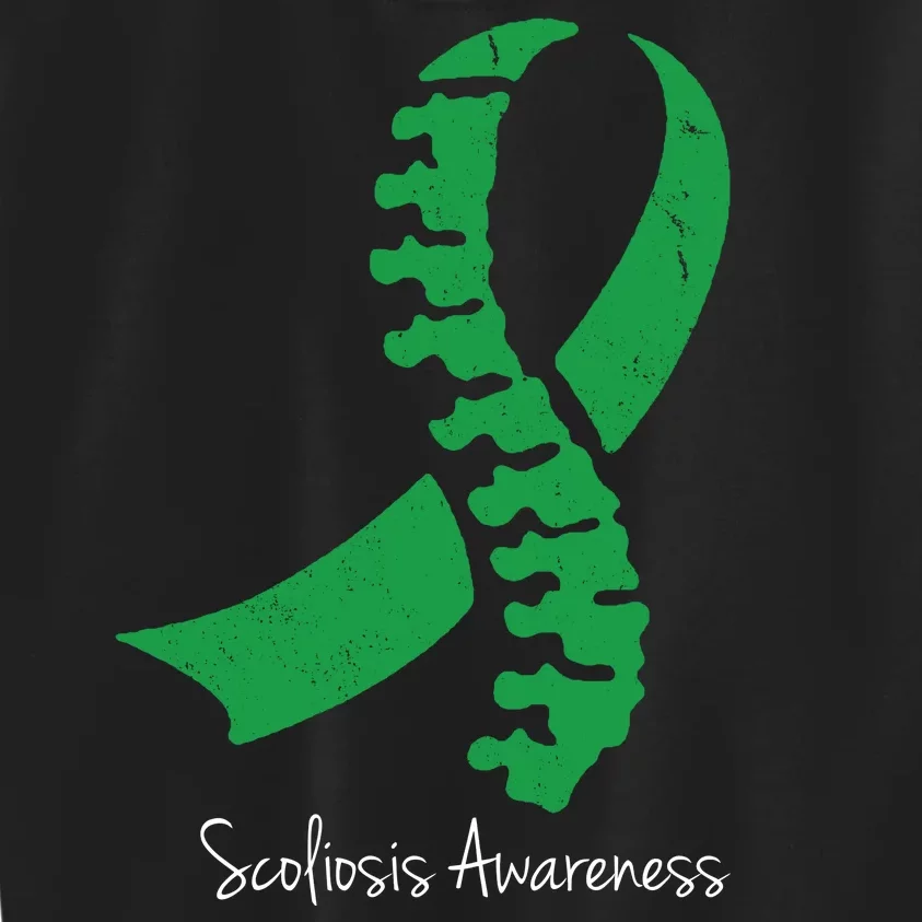 Scoliosis Awareness Kids Sweatshirt