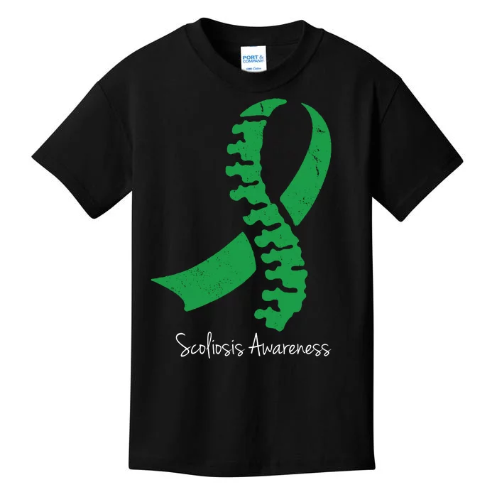 Scoliosis Awareness Kids T-Shirt