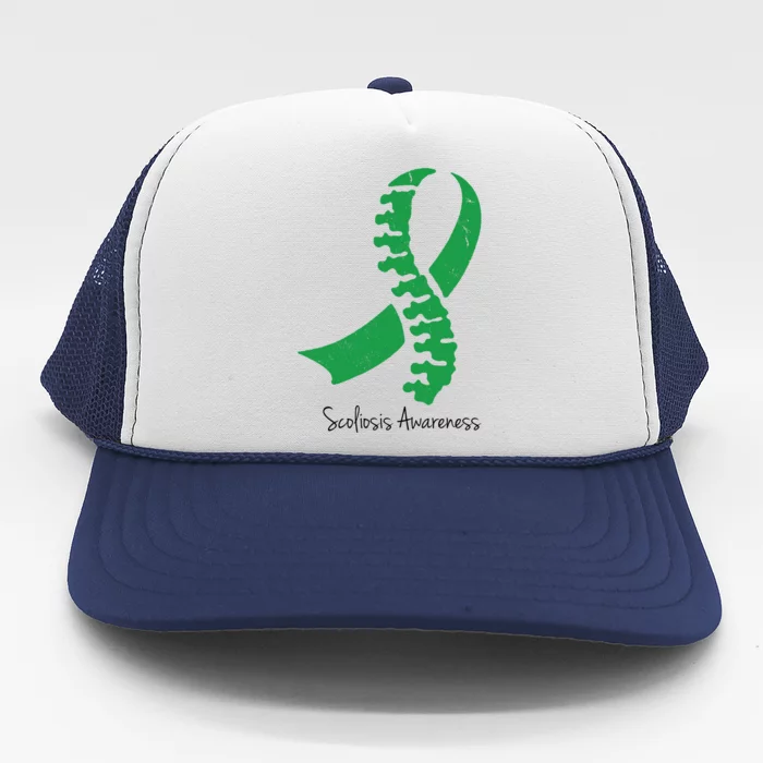 Scoliosis Awareness Trucker Hat