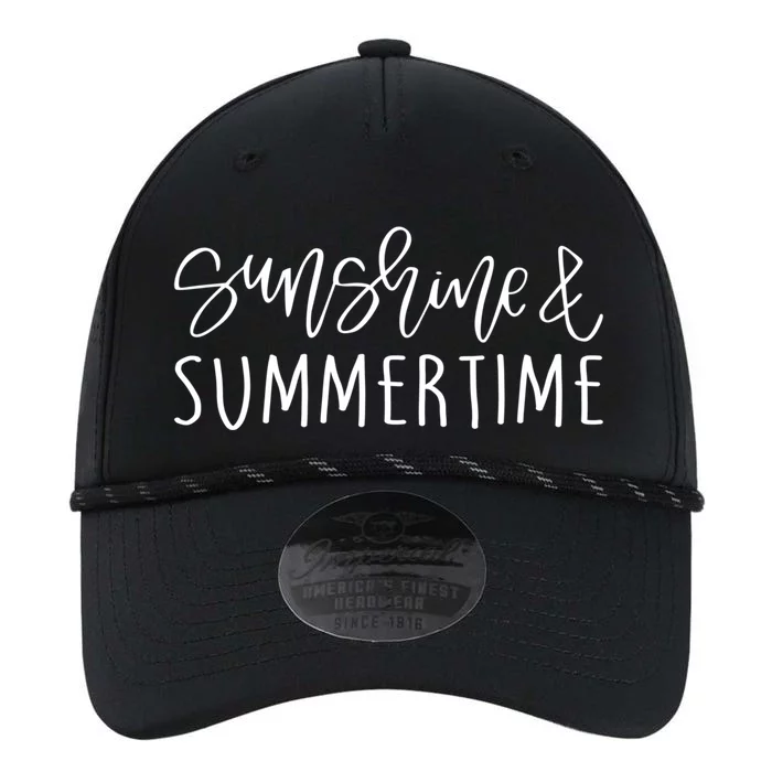 Sunshine And Summertime Funny Summer Saying Fun In The Sun Meaningful Gift Performance The Dyno Cap