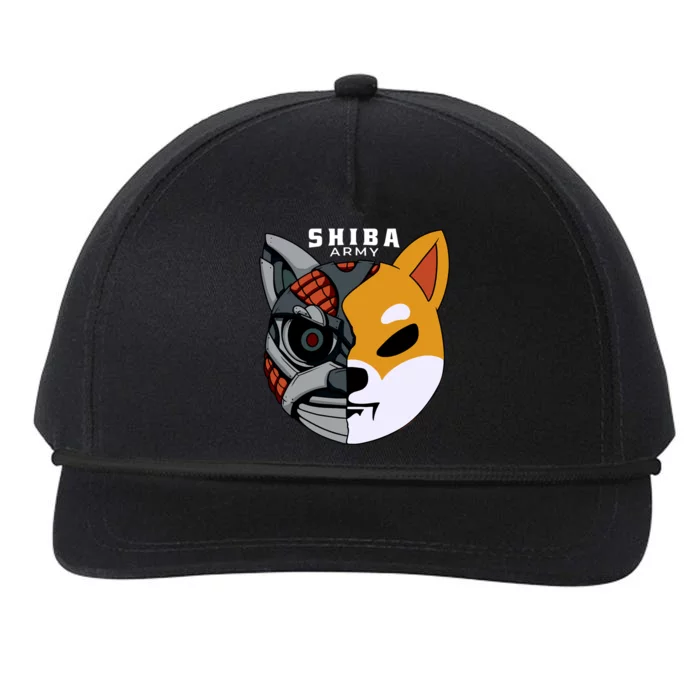 Shiba Army Snapback Five-Panel Rope Hat