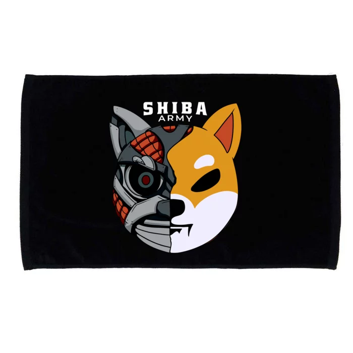 Shiba Army Microfiber Hand Towel