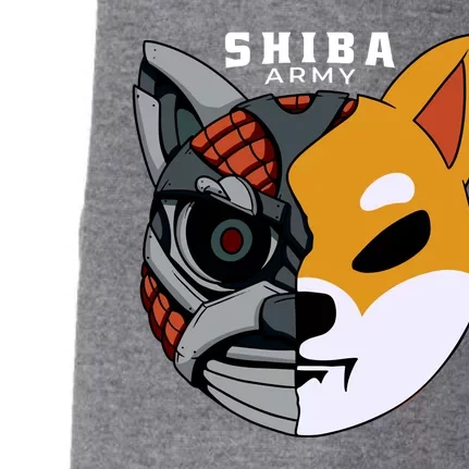 Shiba Army Doggie 3-End Fleece Hoodie