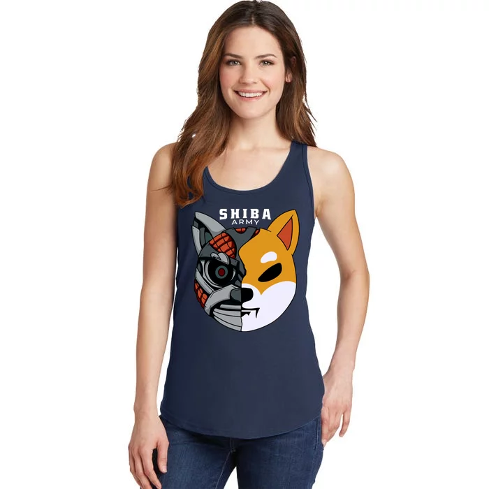 Shiba Army Ladies Essential Tank