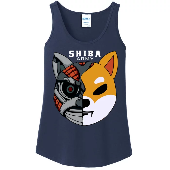 Shiba Army Ladies Essential Tank