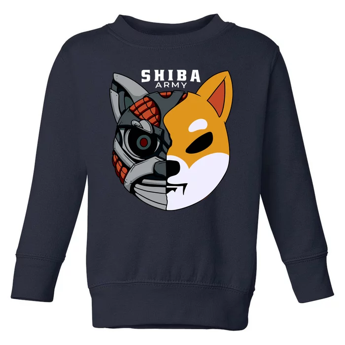 Shiba Army Toddler Sweatshirt