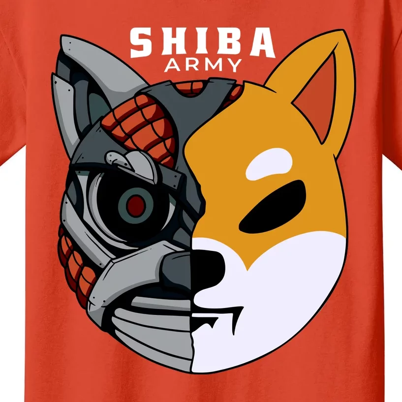 Shiba Army Kids T-Shirt