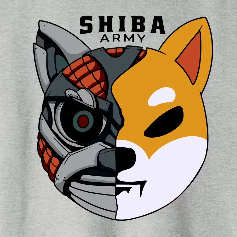 Shiba Army Women's Crop Top Tee