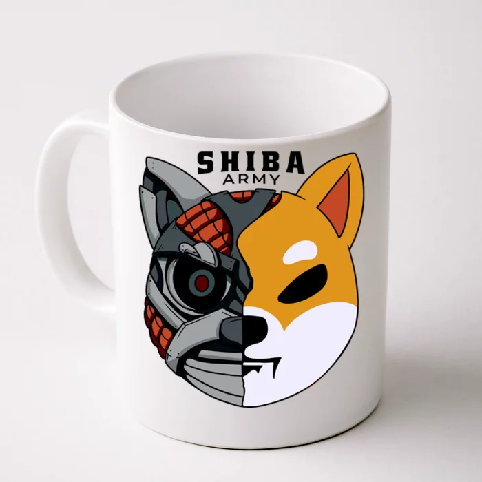 Shiba Army Front & Back Coffee Mug