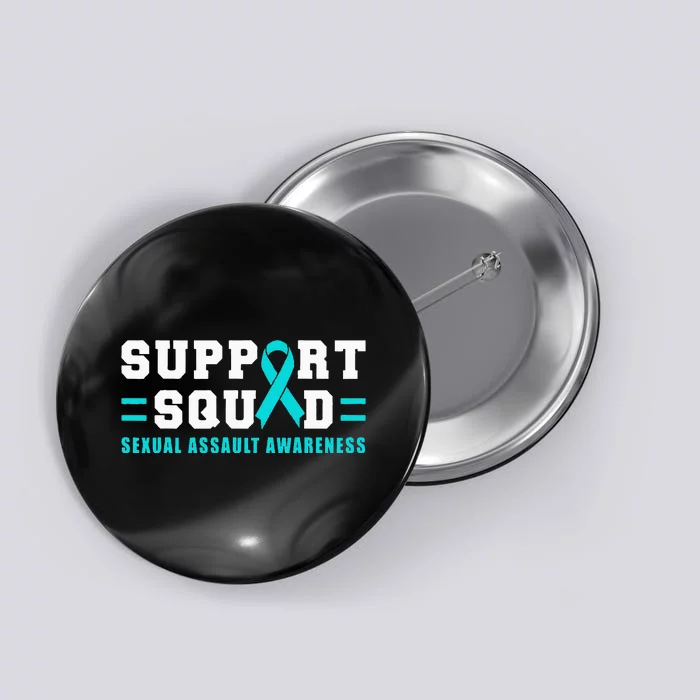 Sexual Assault Support Squad Ribbon Button