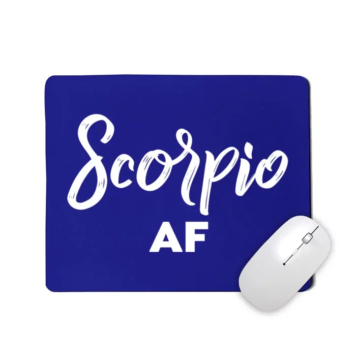 Scorpio Af / Scorpio Astrology Sign / Scorpio Birthday Month Gift Mousepad