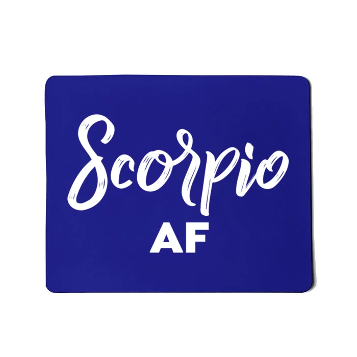 Scorpio Af / Scorpio Astrology Sign / Scorpio Birthday Month Gift Mousepad