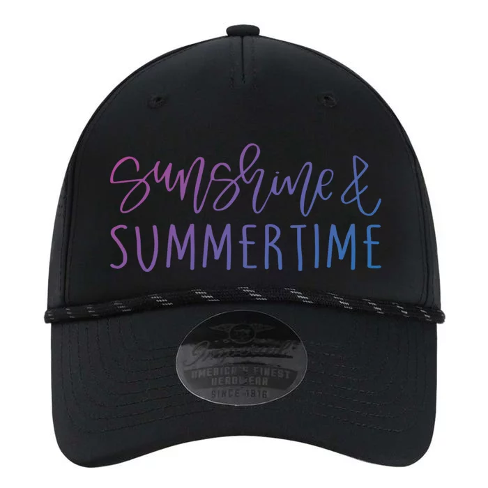 Sunshine And Summertime Funny Summer Saying Fun In The Sun Meaningful Gift Performance The Dyno Cap