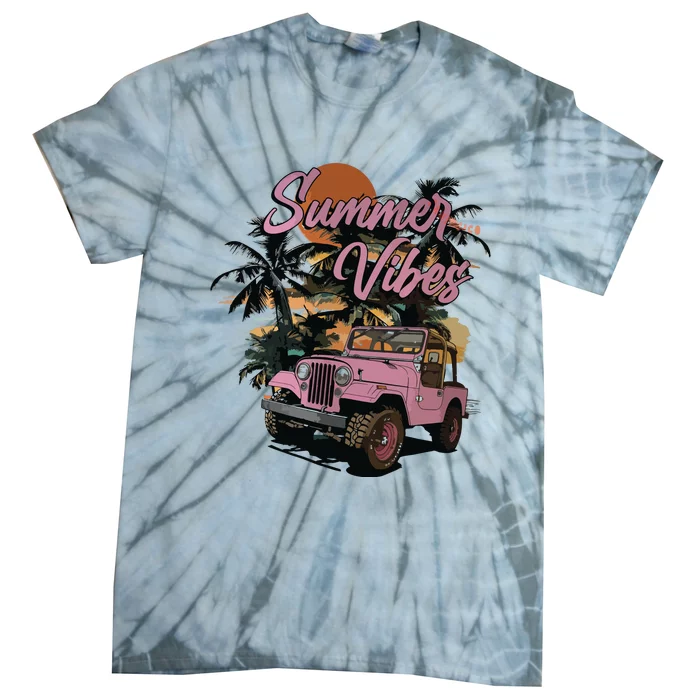 Summer Aesthetic Tie-Dye T-Shirt