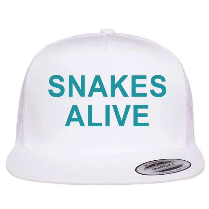 Snakes Alive Flat Bill Trucker Hat