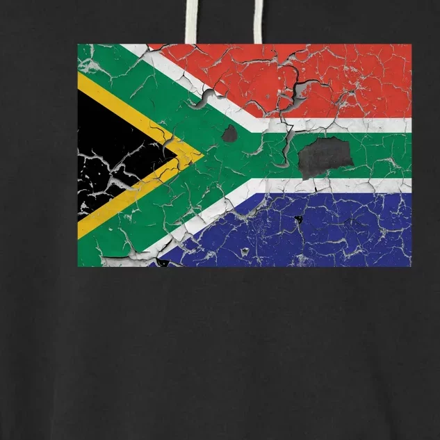 South Africa Stone Flag Garment-Dyed Fleece Hoodie