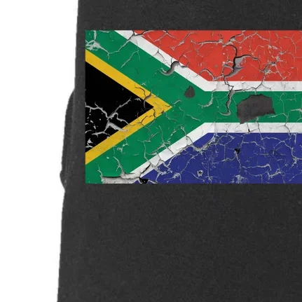 South Africa Stone Flag Doggie 3-End Fleece Hoodie