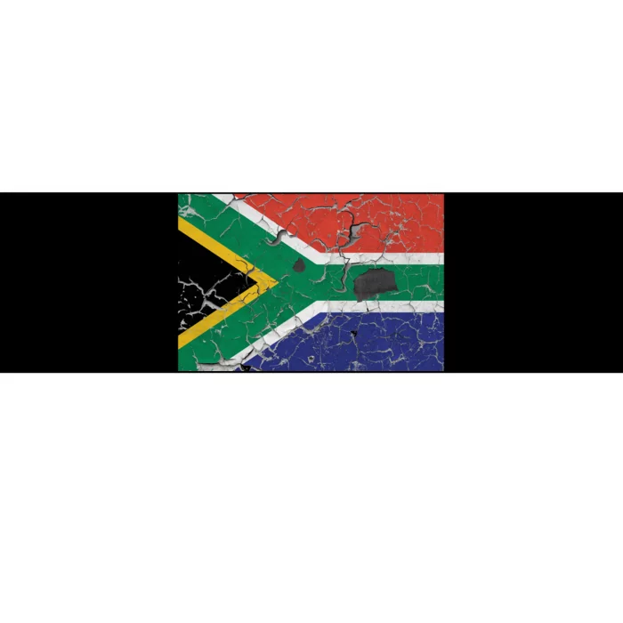 South Africa Stone Flag Bumper Sticker