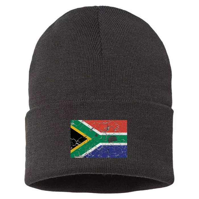 South Africa Stone Flag Sustainable Knit Beanie