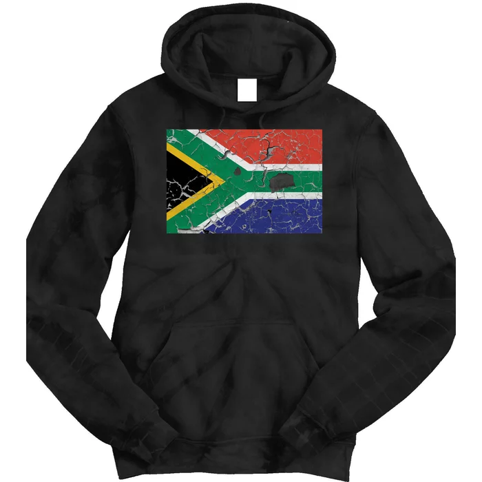 South Africa Stone Flag Tie Dye Hoodie