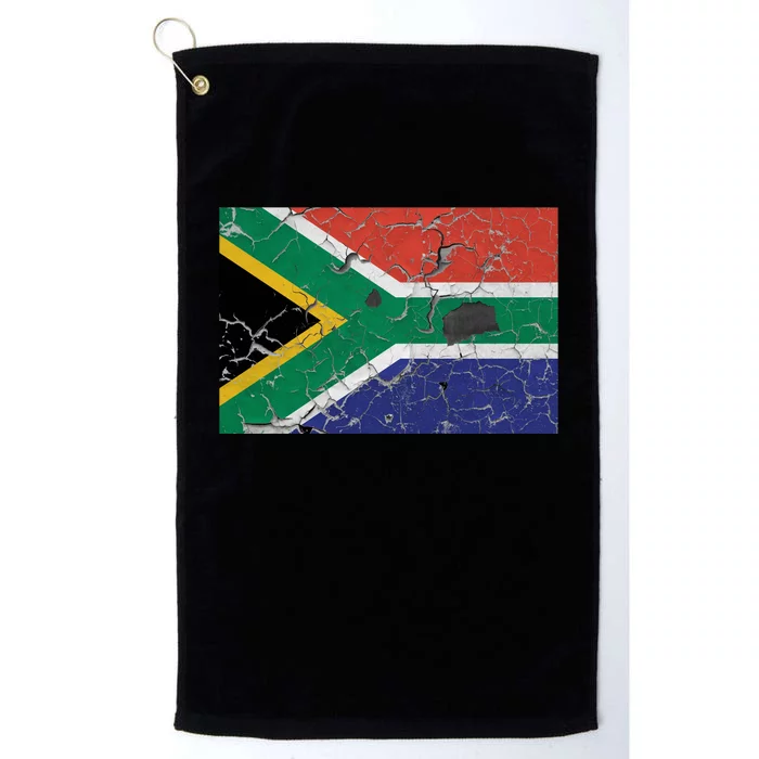 South Africa Stone Flag Platinum Collection Golf Towel