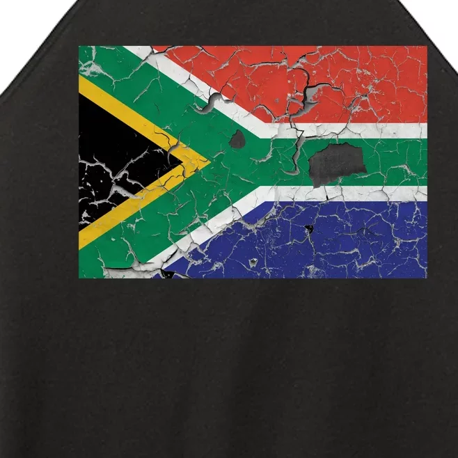 South Africa Stone Flag Women’s Perfect Tri Rocker Tank