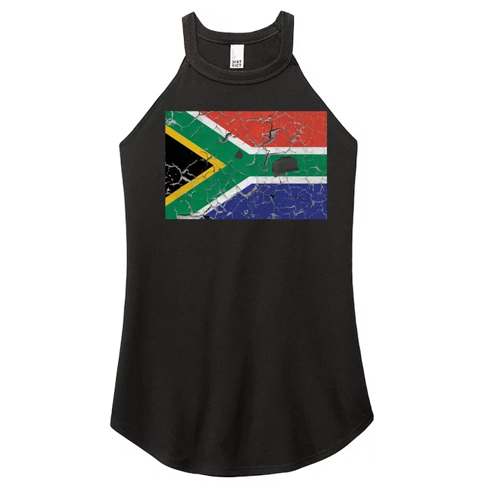 South Africa Stone Flag Women’s Perfect Tri Rocker Tank