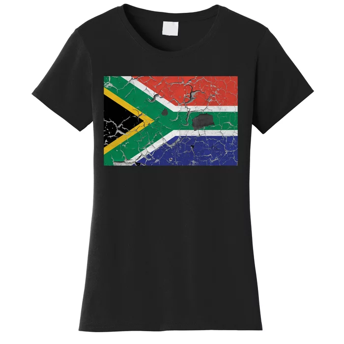 South Africa Stone Flag Women's T-Shirt