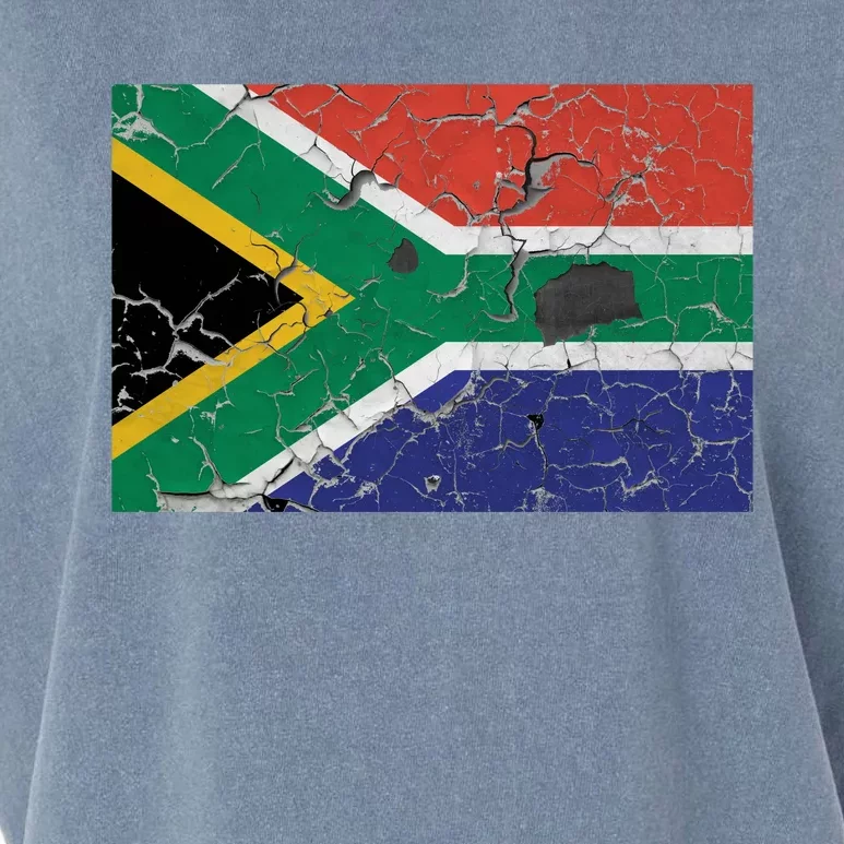 South Africa Stone Flag Garment-Dyed Women's Muscle Tee