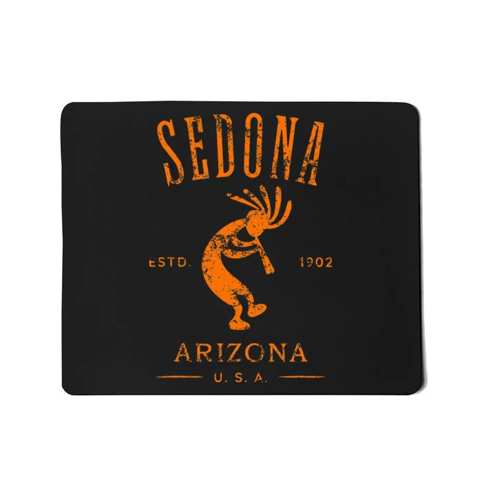 Sedona Arizona Southwestern Style Souvenir Vintage Design Mousepad