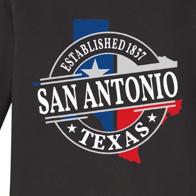 San Antonio Baby Long Sleeve Bodysuit